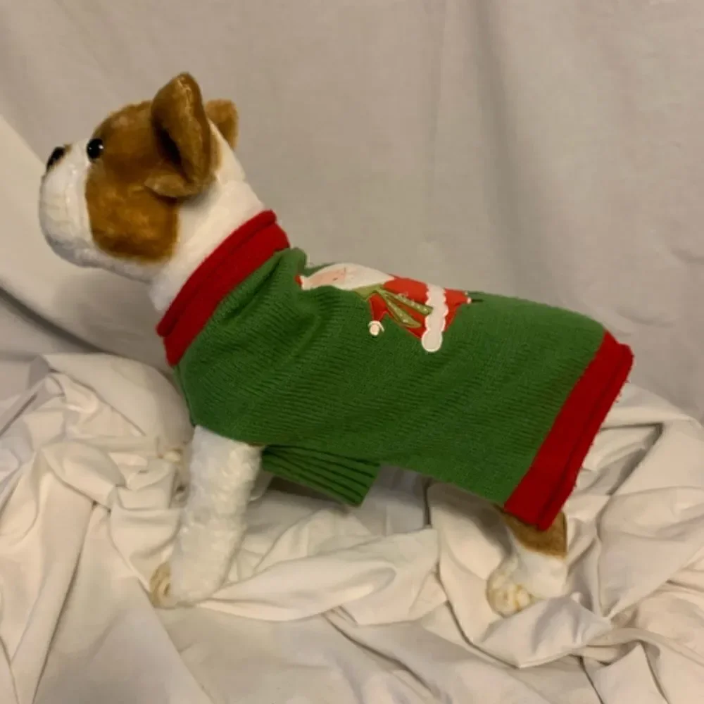 Doggie Santa Christmas Sweater Sz S